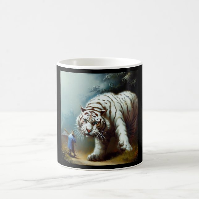 Mug Tigre blanc chinois (9) (Centre)