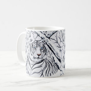 Mug Tigre Blanc Se Mélange En