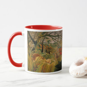 Mug Tigre dans une tempête tropicale par Henri Roussea