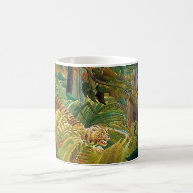 Mug Tigre dans une tempête tropicale, Rousseau (Centre)