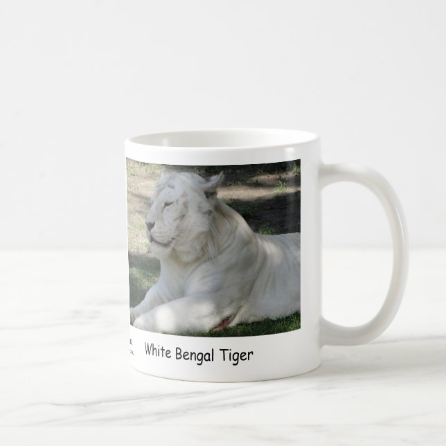 Mug Tigre de Bengale blanc (Droite)