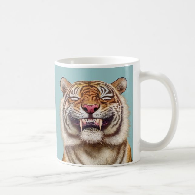 Mug Tigre de sourire (Droite)