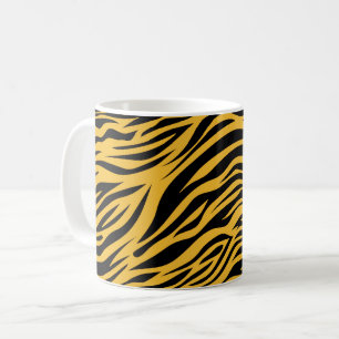 Mug Tigre du Missouri rayures noir et or