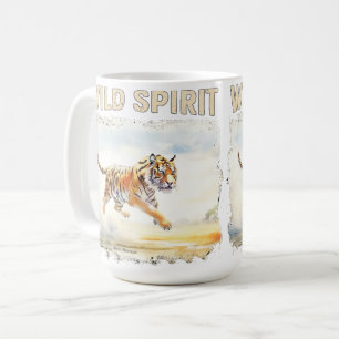 Mug Tigre en action - Esprit sauvage