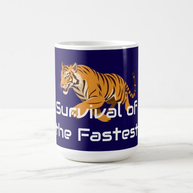 Mug Tigre – La Survie du Plus Rapide (Centre)