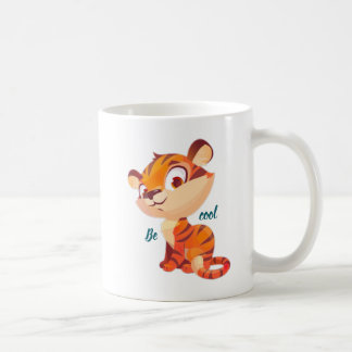 Mug Tigre Mignon Sois Cool Dessin Animé