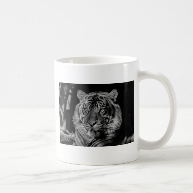 Mug Tigre noir et blanc (Droite)