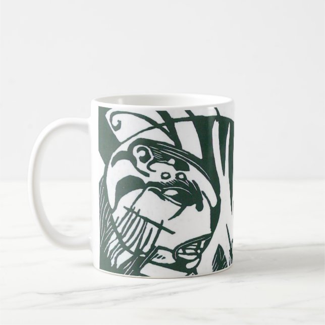 Mug Tigre par Franz Marc, Art Expressionniste Vintage (Gauche)