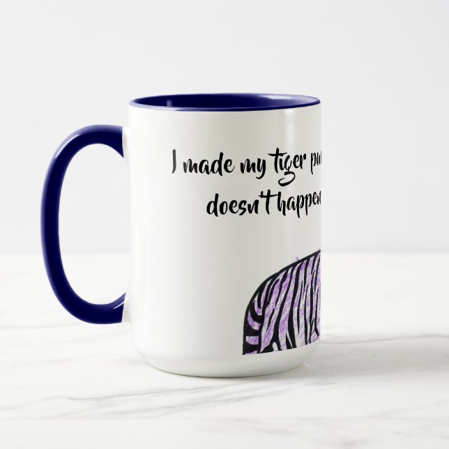 Mug Tigre pourpre (Gauche)