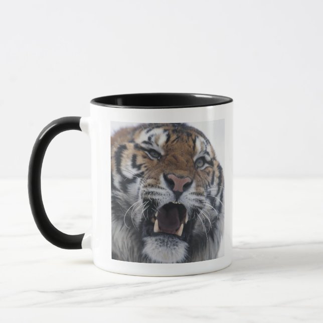 Mug Tigre sibérien grondant (Gauche)