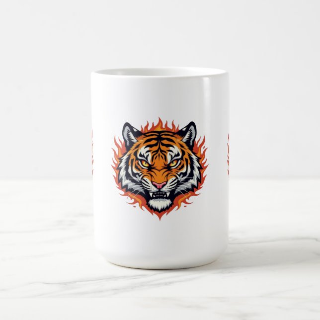Mug Tigre silencieux – Précision et Puissance (Centre)
