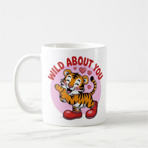 Mug Tigre Silly Avec Chaussures Géantes Envoi Baiser