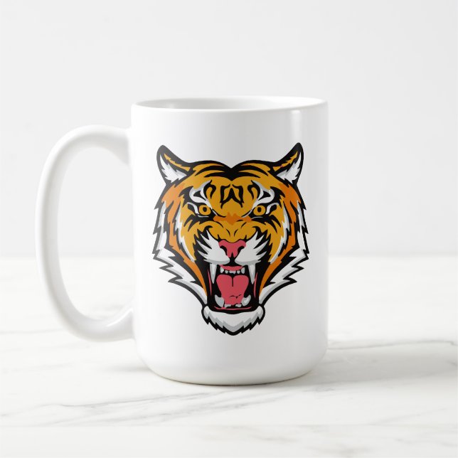 Mug Tigre torche tête-25818 (Gauche)