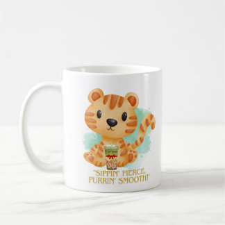 Mug tiguer citation dessin