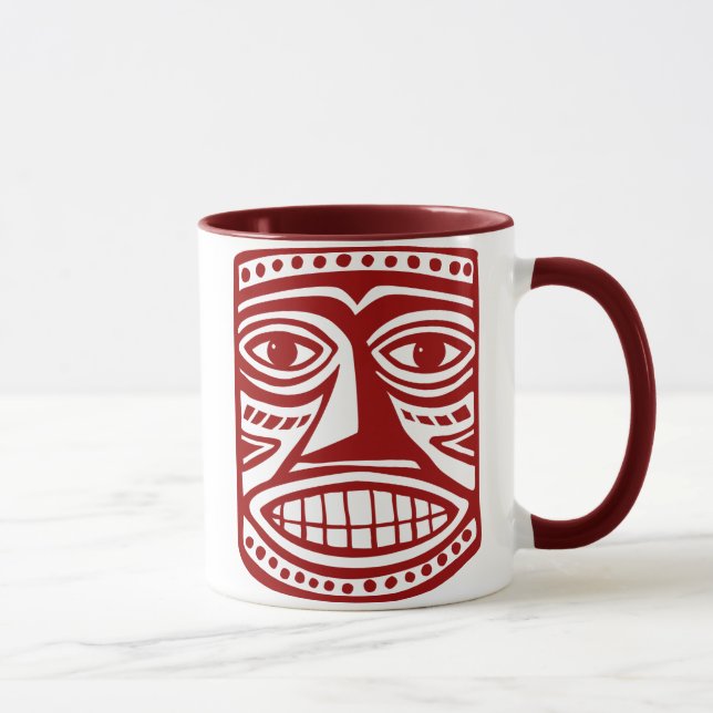 Mug Tiki Toby - Maroon (Droite)