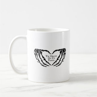 Mug Til Death - Skeleton Heart Hands