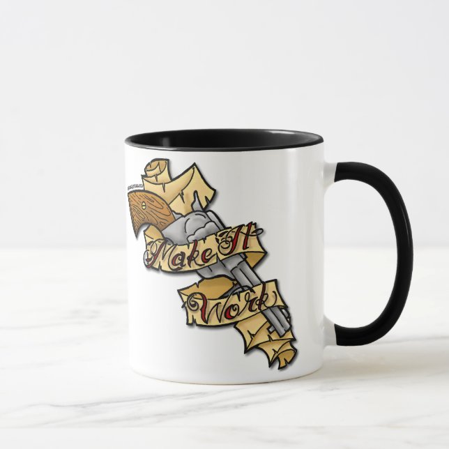 Mug Tim Gunn dit que "faites- fonctionnerle " (Droite)