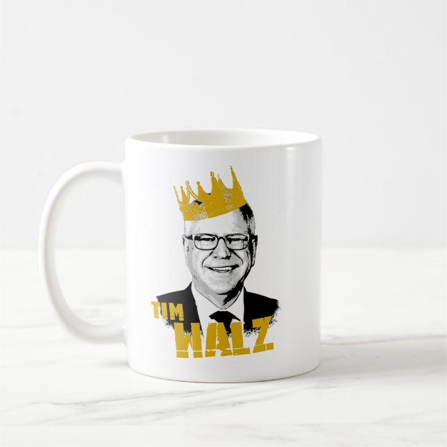 Mug Tim Walz célèbre (Gauche)