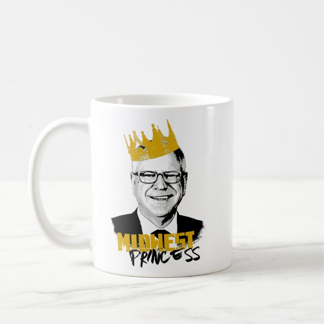 Mug Tim Walz - Princesse du Midwest (Gauche)