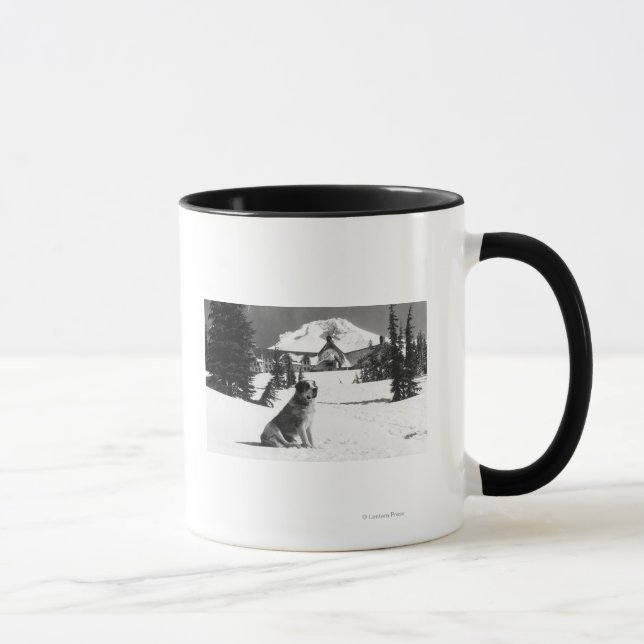 Mug Timberline Lodge et "Lady" le propriétaire (Droite)