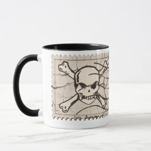 Mug Timbre crâne amusant 4