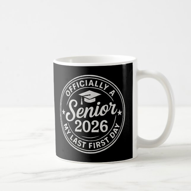 Mug Timbre du premier jour Senior 2026 (Droite)