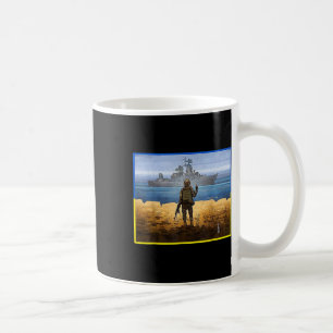 Mug Timbre-poste vintage de l'Ukraine Drapeau Fierté