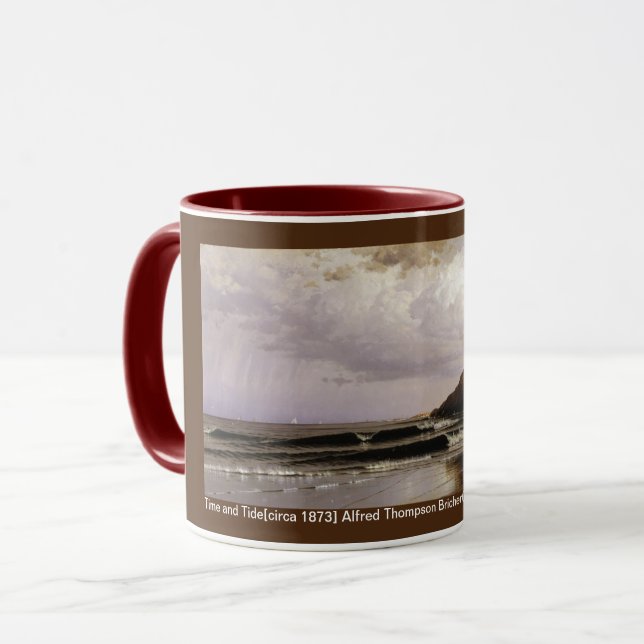 Mug Time and Tide par Alfred Thompson Bricher (Devant gauche)