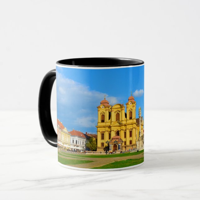 Mug Timisoara dôme monument architecture voyage touris (Devant gauche)