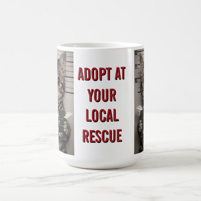 Mug Tinsel le chaton de Noël (Centre)
