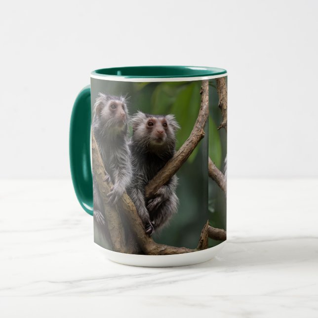 Mug Tiny Marmoset Titans Parmi les Branches, (Devant gauche)