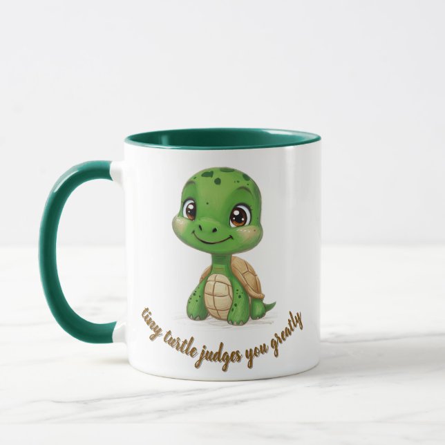 Mug Tiny Turtle vous juge (Gauche)