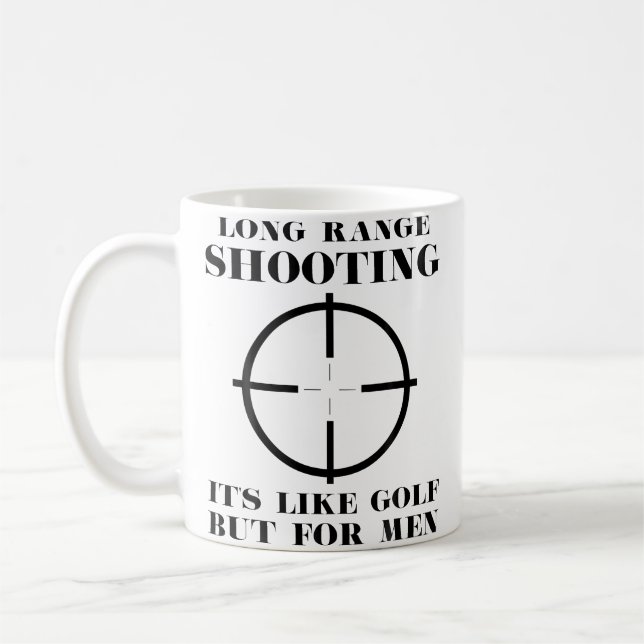 Mug Tir à Longue Distance Est Comme Un Golf Mais Pour  (Gauche)