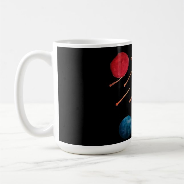 Mug Tir des étoiles dans l'espace (Gauche)