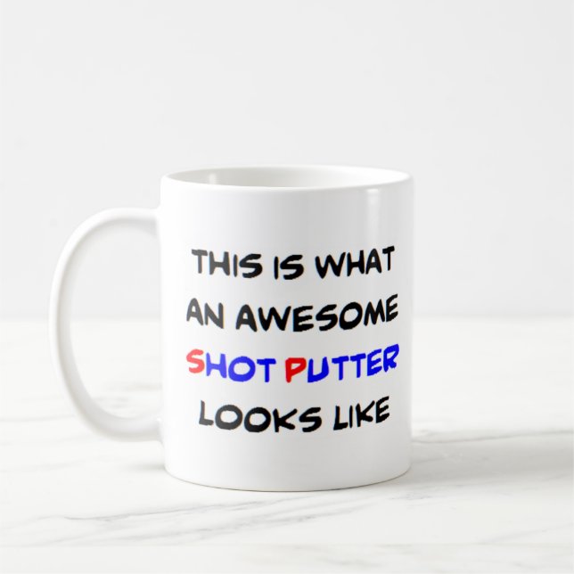 Mug tir putter, génial (Gauche)