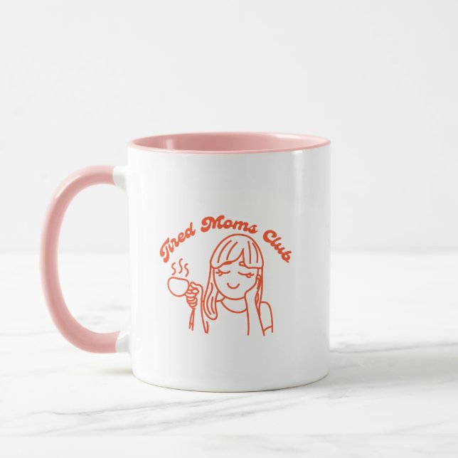 Mug Tired Moms Club (Gauche)