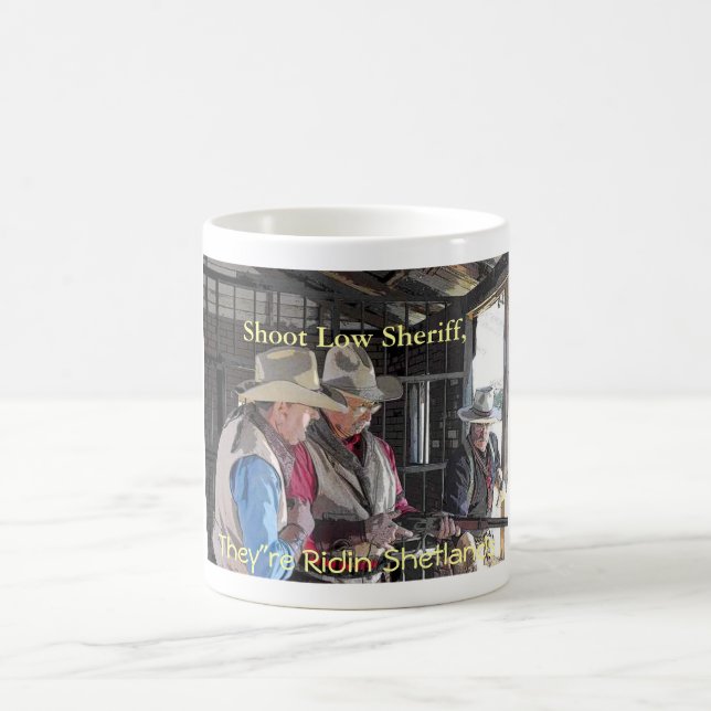 Mug Tirez le bas shérif, ils sont Ridin Shetland (Centre)