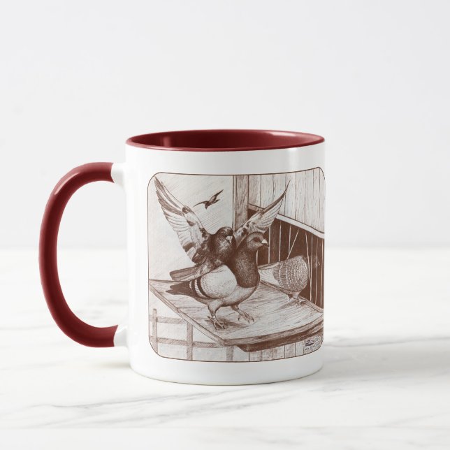 Mug Tirs au but de retours au pays (Gauche)