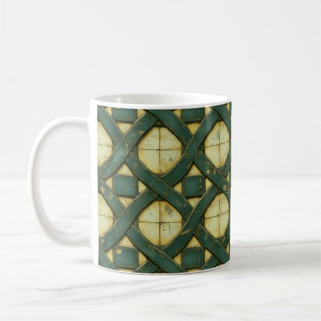 Mug Tissage celtique en pierre (Gauche)