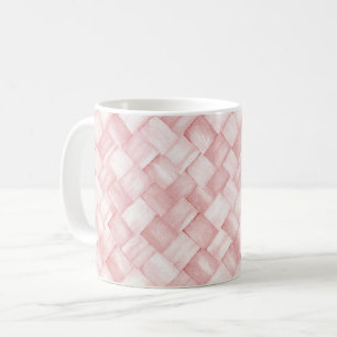 Mug Tissage Panier Rose