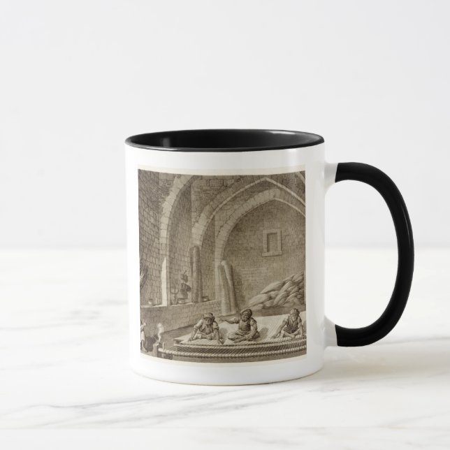 Mug Tissant une couverture, des arts du volume II et (Droite)