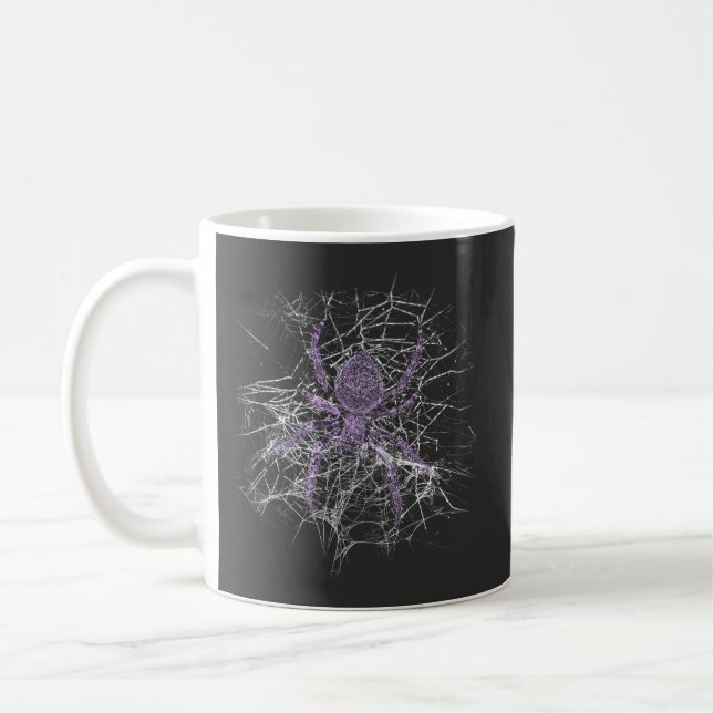Mug Tisserin foncé - Design gothique de vêtements de r (Gauche)