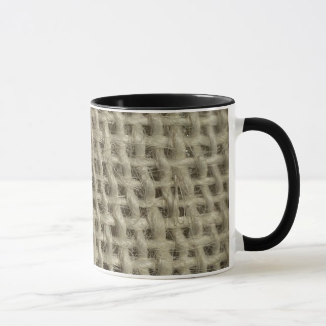 Mug tissu lin (Droite)