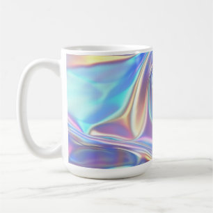 Mug Tissu métallisé iridescent sarcelle or violet