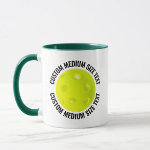 Mug Tissu moyen H. GREEN Combo 11oz Pickleball personn