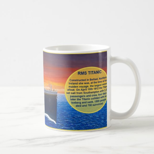 MUG TITANIC (Droite)