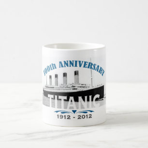 Mug Titanic descendant l'anniversaire de 100 ans