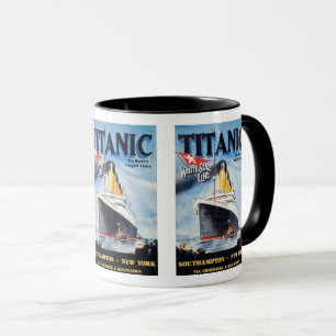 Mug Titanic White Star Line - Le plus grand paquebot d