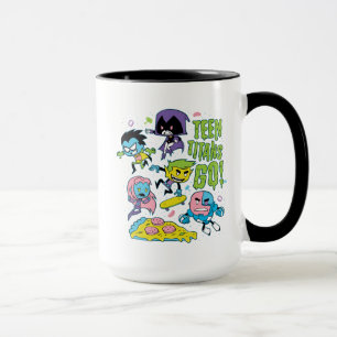 Mug Titans Ados, allez !   Gnarly 90's Pizza Graphic