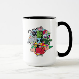 Mug Titans Ados, allez !   Graphique Groupe d'équipes
